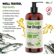 Icelandic Wild-Caught Omega 3 Fish Oil for Dogs – 32 oz Pump