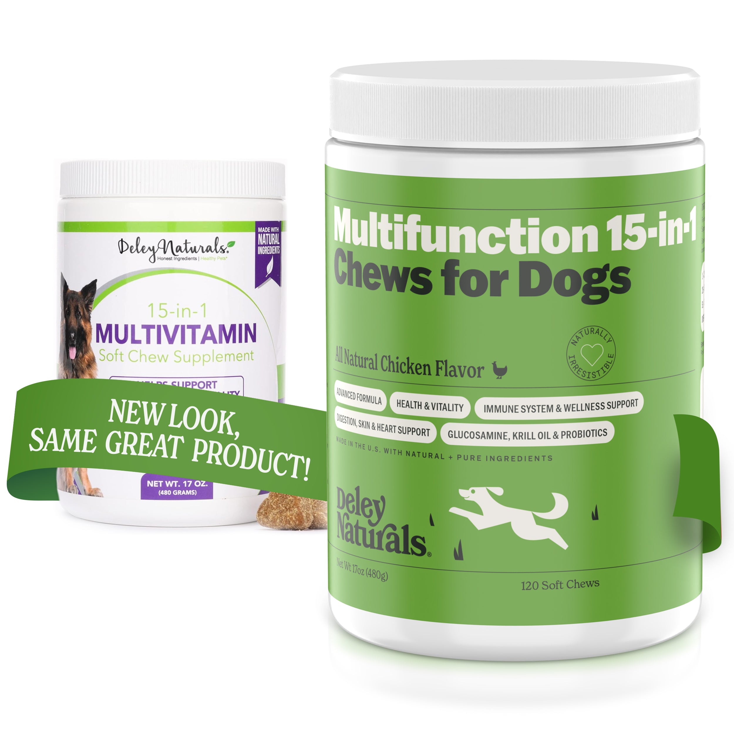 Multifunction 15-in-1 Chews for Dogs