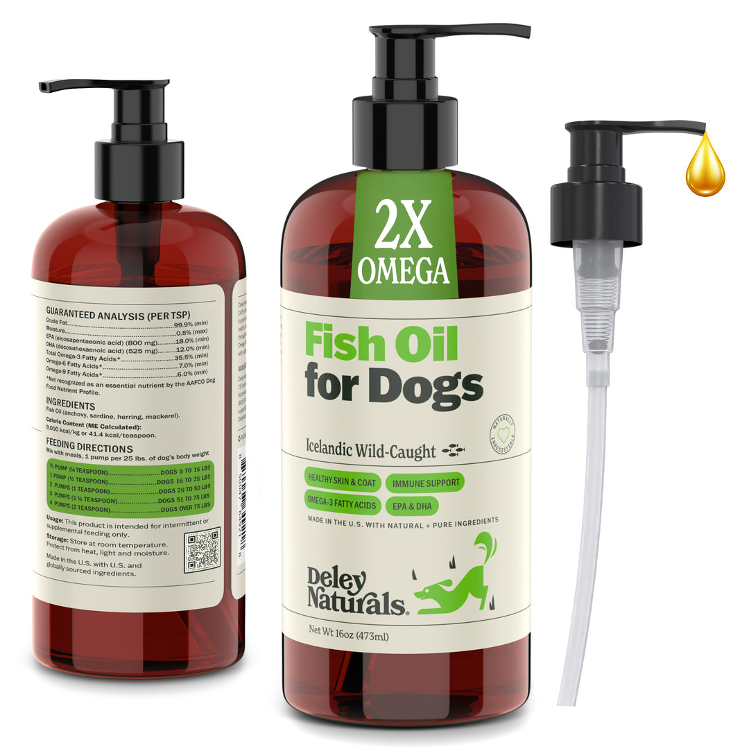 Wild Caught Omega-3 Fish Oil for Dogs 16 oz