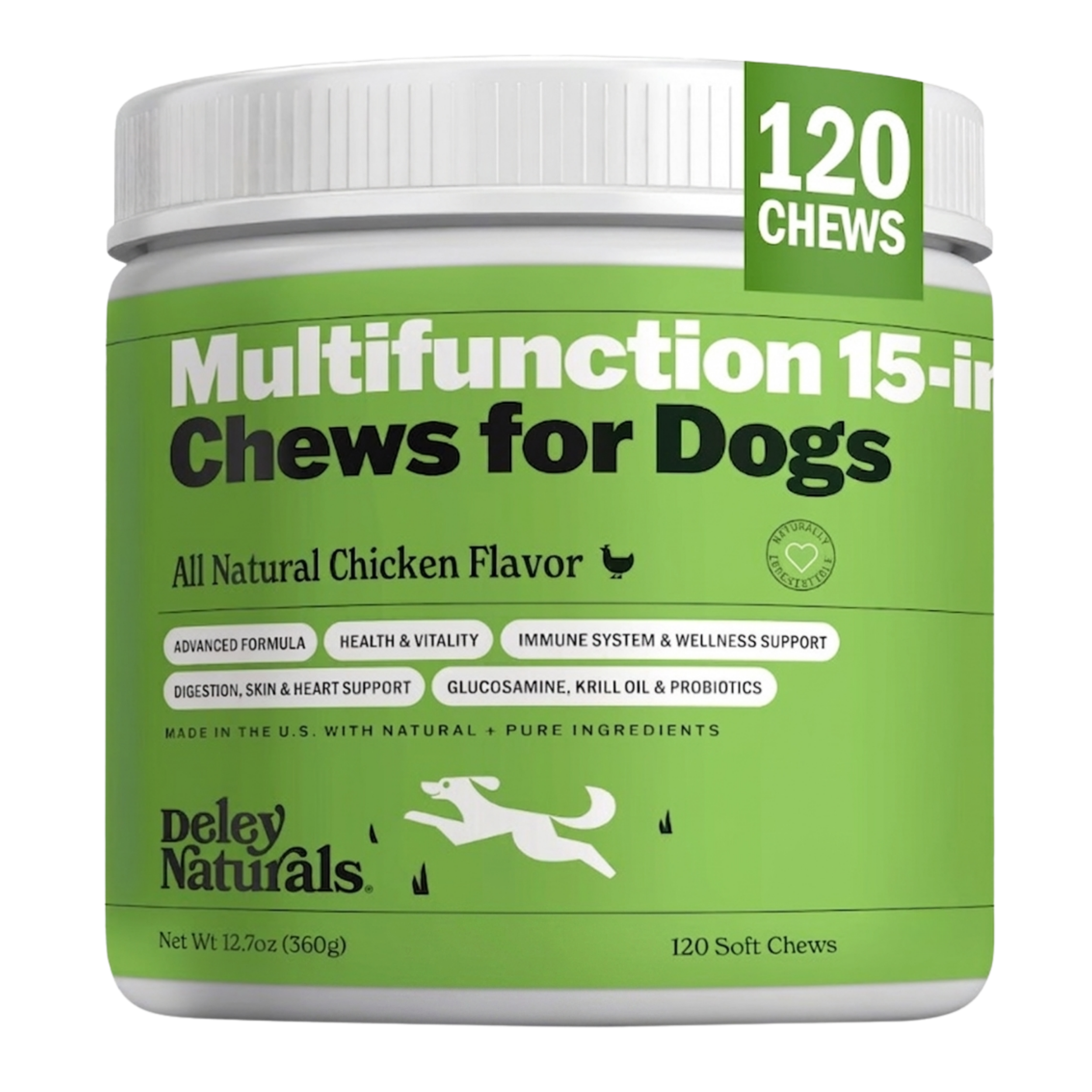 Multifunction 15-in-1 Chews for Dogs